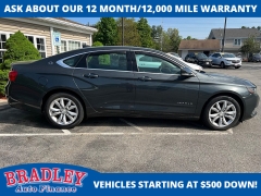 Used 2019 Chevrolet Impala 4d Sedan LT w/1LT V6 at Bradley Auto Finance near Hudson, NH