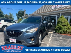Used 2014 Mazda CX-5 4d SUV AWD Touring at Bradley Auto Finance near Hudson, NH