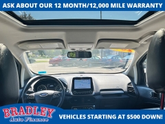Used 2019  Ford EcoSport 4d SUV 4WD SES at Bradley Auto Finance near Hudson&comma; NH