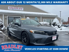 Used 2022  Honda Civic Sedan Sport CVT at Bradley Auto Finance near Hudson&comma; NH
