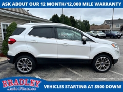 Used 2019  Ford EcoSport 4d SUV 4WD Titanium at Bradley Auto Finance near Hudson&comma; NH