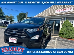 Used 2019  Ford EcoSport 4d SUV 4WD SES at Bradley Auto Finance near Hudson&comma; NH