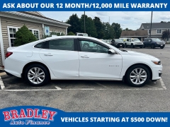 Used 2019  Chevrolet Malibu 4d Sedan LT at Bradley Auto Finance near Hudson&comma; NH