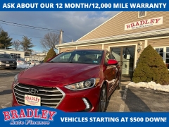 Used 2017  Hyundai Elantra 4d Sedan SE Auto at Bradley Auto Finance near Hudson&comma; NH