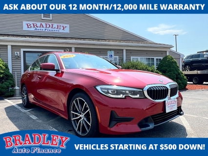 Used 2021 BMW 3 Series 330i xDrive Sedan North America at Bradley Auto Finance near Hudson, NH