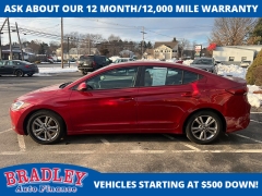 Used 2017  Hyundai Elantra 4d Sedan SE Auto at Bradley Auto Finance near Hudson&comma; NH