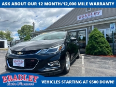 Used 2017  Chevrolet Cruze 4d Sedan LT Auto at Bradley Auto Finance near Hudson&comma; NH