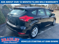 Used 2017  Ford Focus 4d Hatchback SE at Bradley Auto Finance near Hudson&comma; NH