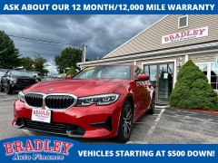 Used 2021  BMW 3 Series 330i xDrive Sedan North America at Bradley Auto Finance near Hudson&comma; NH