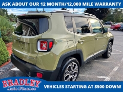 Used 2015  Jeep Renegade 4d SUV 4WD Limited at Bradley Auto Finance near Hudson&comma; NH