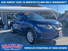  2020 Nissan Rogue 4d SUV AWD SV at Bradley Auto Finance near Hudson&comma; NH