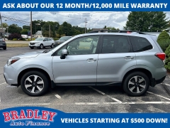 Used 2018  Subaru Forester 4d SUV 2&period;5i Premium CVT at Bradley Auto Finance near Hudson&comma; NH