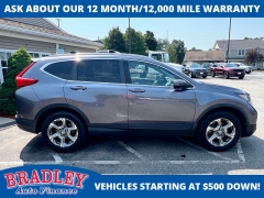 Used 2018  Honda CR-V 4d SUV AWD EX at Bradley Auto Finance near Hudson&comma; NH