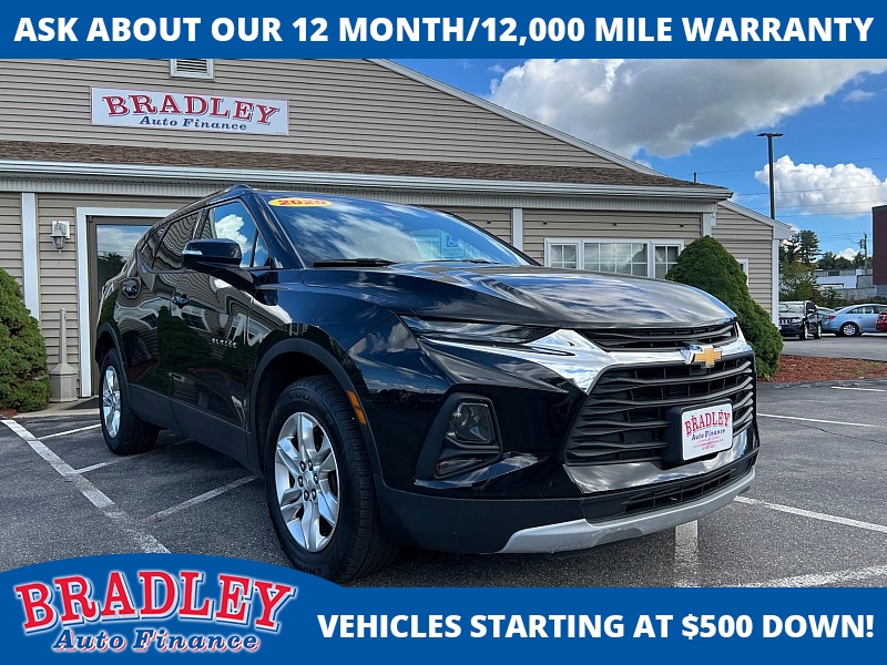 Used 2020  Chevrolet Blazer 4d SUV AWD LT w/2LT I4 at Bradley Auto Finance near Hudson, NH