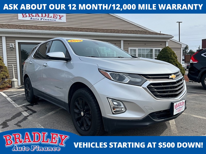 Used 2019  Chevrolet Equinox 4d SUV AWD LT w&sol;1LT at Bradley Auto Finance near Hudson&comma; NH