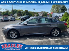 Used 2018 Honda Accord Sedan 4d LX 1.5L at Bradley Auto Finance near Hudson, NH