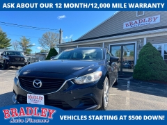 Used 2016  Mazda Mazda6 4d Sedan i Touring Auto at Bradley Auto Finance near Hudson&comma; NH