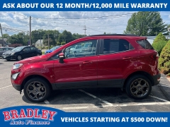 Used 2018 Ford EcoSport 4d SUV 4WD SES at Bradley Auto Finance near Hudson, NH