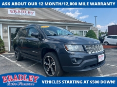 Used 2014 Jeep Compass 4d SUV 4WD Latitude at Bradley Auto Finance near Hudson, NH