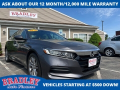 Used 2018 Honda Accord Sedan 4d LX 1.5L at Bradley Auto Finance near Hudson, NH