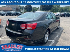 Used 2015 Chevrolet Malibu 4d Sedan LS at Bradley Auto Finance near Hudson, NH