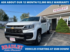 Used 2022 Chevrolet Colorado 4WD Crew Cab 141" Work Truck at Bradley Auto Finance near Hudson, NH