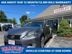 Used 2013 Lexus GS 350 4dr Sdn AWD at Bradley Auto Finance near Hudson, NH