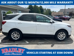 Used 2021  Chevrolet Equinox AWD 4dr LT w&sol;1LT at Bradley Auto Finance near Hudson&comma; NH