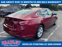 Used 2019  Chevrolet Malibu 4d Sedan LT at Bradley Auto Finance near Hudson, NH