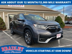 Used 2020  Honda CR-V 4d SUV AWD EX at Bradley Auto Finance near Hudson, NH