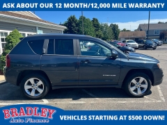 Used 2014  Jeep Compass 4d SUV 4WD Latitude at Bradley Auto Finance near Hudson&comma; NH