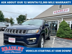 Used 2020  Jeep Compass 4d SUV 4WD Latitude at Bradley Auto Finance near Hudson&comma; NH