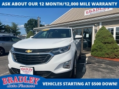 Used 2020 Chevrolet Equinox 4d SUV AWD LT w/2FL at Bradley Auto Finance near Hudson, NH