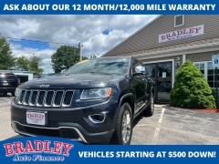 Used 2015  Jeep Grand Cherokee 4d SUV 4WD Limited at Bradley Auto Finance near Hudson&comma; NH