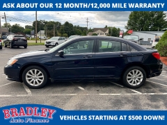 Used 2013  Chrysler 200 4d Sedan Touring at Bradley Auto Finance near Hudson&comma; NH