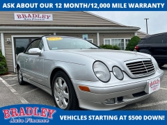 Used 2003  Mercedes-Benz CLK-Class 2d Convertible CLK320 at Bradley Auto Finance near Hudson&comma; NH