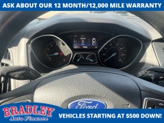 Used 2017  Ford Focus 4d Hatchback SE at Bradley Auto Finance near Hudson&comma; NH