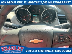 Used 2014  Chevrolet Cruze 4d Sedan LS AT at Bradley Auto Finance near Hudson&comma; NH