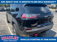 Used 2021 Jeep Cherokee Trailhawk 4x4 at Bradley Auto Finance near Hudson, NH