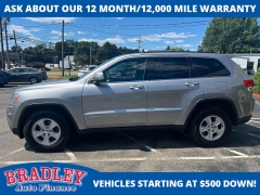 Used 2015 Jeep Grand Cherokee 4d SUV 4WD Laredo at Bradley Auto Finance near Hudson, NH