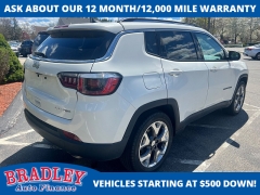 Used 2020  Jeep Compass 4d SUV FWD Limited at Bradley Auto Finance near Hudson&comma; NH