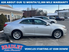 Used 2015  Chevrolet Malibu 4d Sedan LT w&sol;1LT at Bradley Auto Finance near Hudson&comma; NH