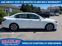 Used 2016 Honda Accord Sedan 4d EX-L V6 at Bradley Auto Finance near Hudson, NH