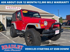 Used 2005 Jeep Wrangler 2d Convertible X at Bradley Auto Finance near Hudson, NH
