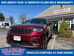 Used 2020  Jeep Grand Cherokee 4d SUV 4WD Overland V6 High Altitude at Bradley Auto Finance near Hudson&comma; NH