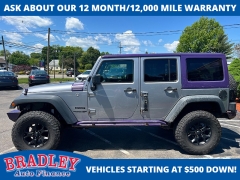 Used 2018  Jeep Wrangler JK Unlimited 4d SUV 4WD Sport at Bradley Auto Finance near Hudson&comma; NH