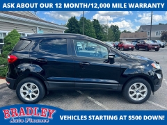Used 2018  Ford EcoSport 4d SUV 4WD SE at Bradley Auto Finance near Hudson&comma; NH