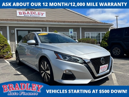 Used 2022 Nissan Altima 2.5 SV Sedan at Bradley Auto Finance near Hudson, NH