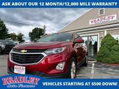 Used 2019  Chevrolet Equinox 4d SUV FWD LT w&sol;1LT at Bradley Auto Finance near Hudson&comma; NH