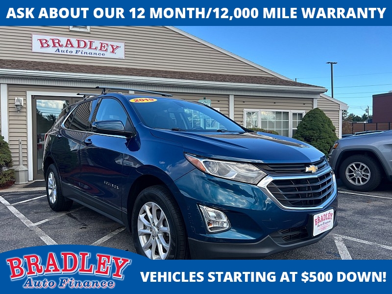 Used 2019 Chevrolet Equinox 4d SUV AWD LT w/1LT at Bradley Auto Finance near Hudson, NH
